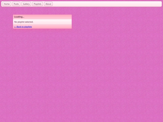 playlists/playlists screenshot