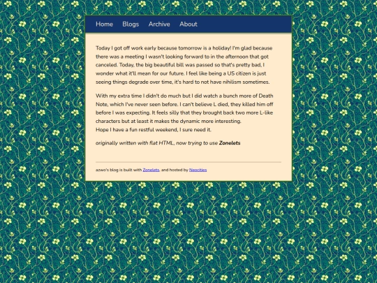 blog/posts/2025-07-03-First Blog screenshot