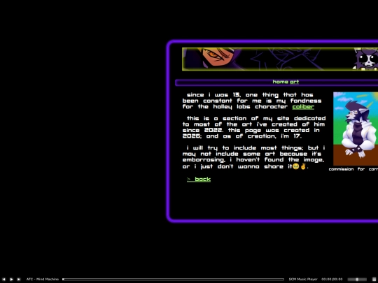 personal/calibercollection screenshot