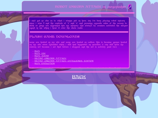 robotunicorn screenshot