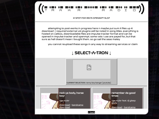 trakr-radio screenshot