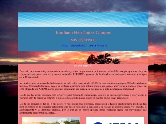 mis-objetivos screenshot