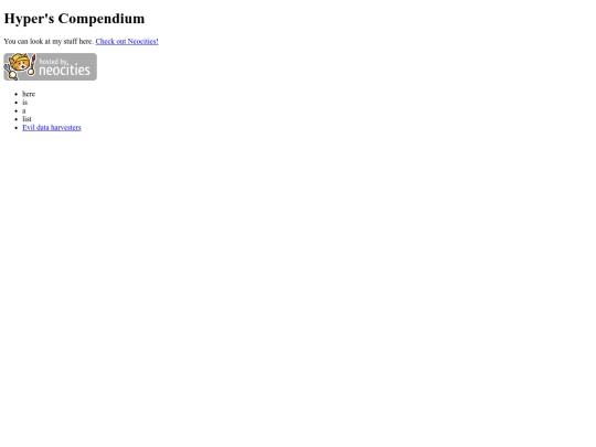 index screenshot