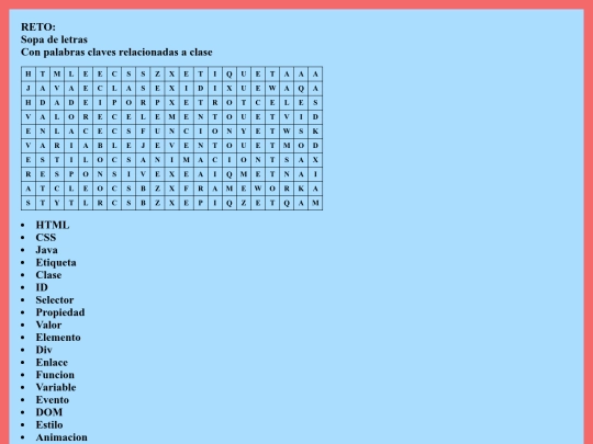 SopaLetras screenshot