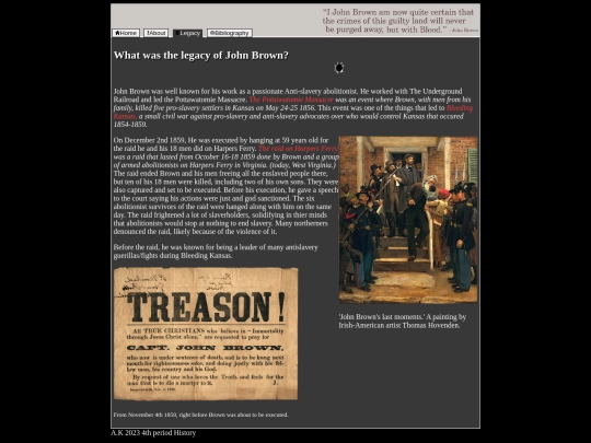 legacy screenshot