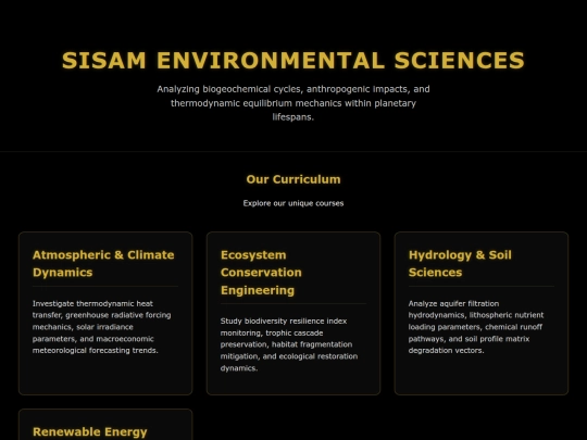 enviromentalsciences screenshot