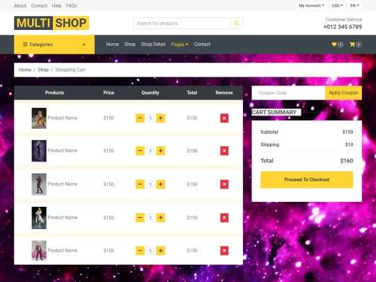cart screenshot