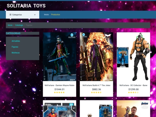 catalogo/figuras screenshot