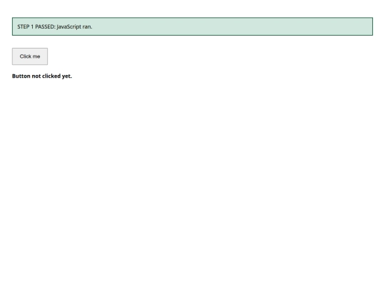test screenshot