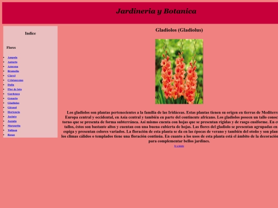 PaginaWeb/Glandiolos screenshot