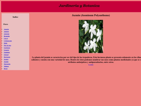 PaginaWeb/Jazmin screenshot