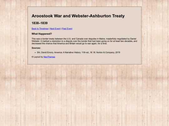 Aroostook_War screenshot