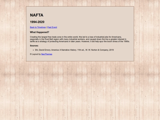 NAFTA screenshot