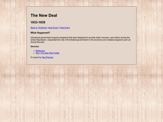New_Deal screenshot