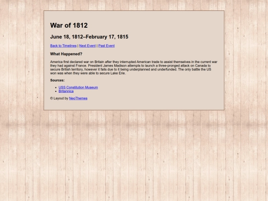 War_Of_1812 screenshot