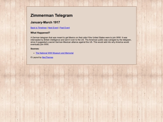 Zimmerman_Telegram screenshot