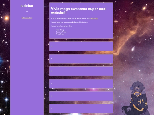 test screenshot