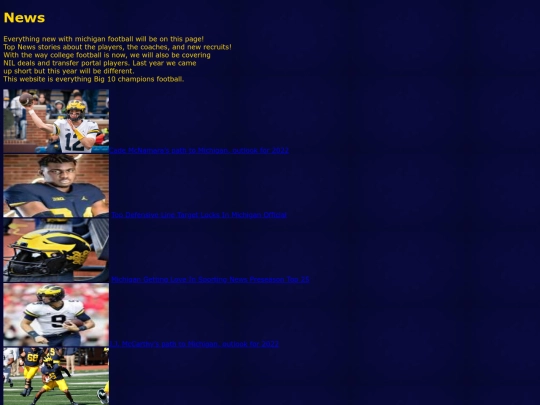 News screenshot