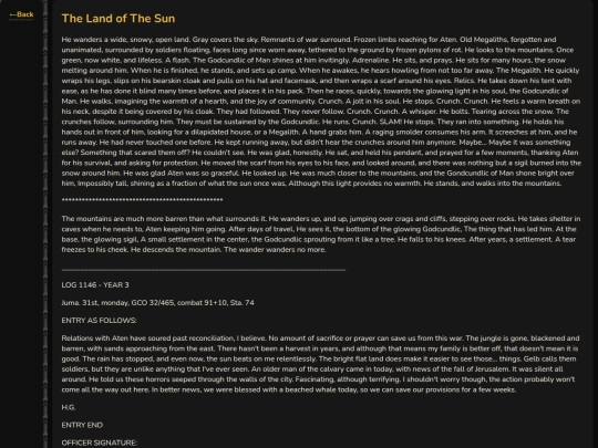 anthology/land-of-the-sun screenshot