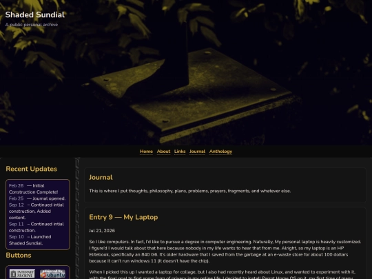 journal screenshot