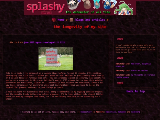 blogs_and_articles/longevity screenshot