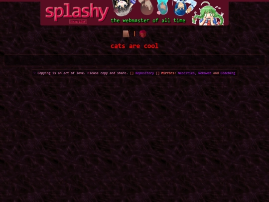cats screenshot