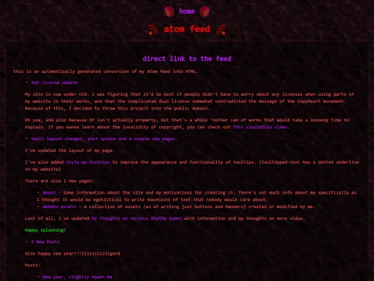feed screenshot