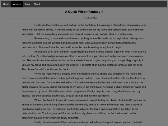 Stories/Quick_Prison_Fantasy_1 screenshot