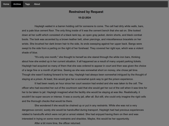 Stories/Restrained_by_Request screenshot