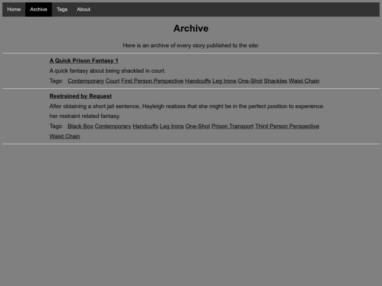 archive screenshot