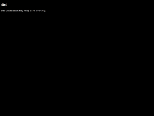 not_found screenshot