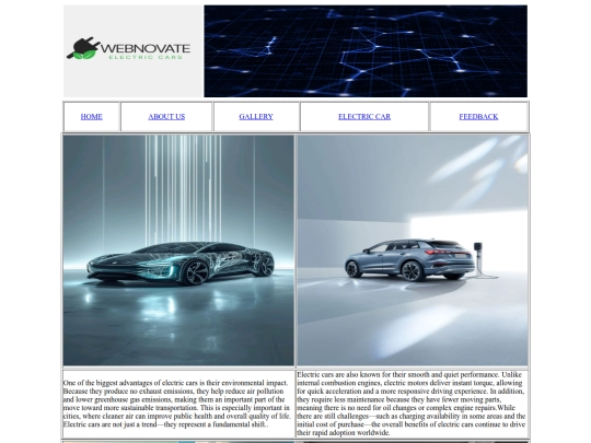 electric car screenshot