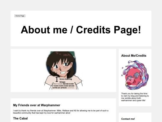 Credits screenshot