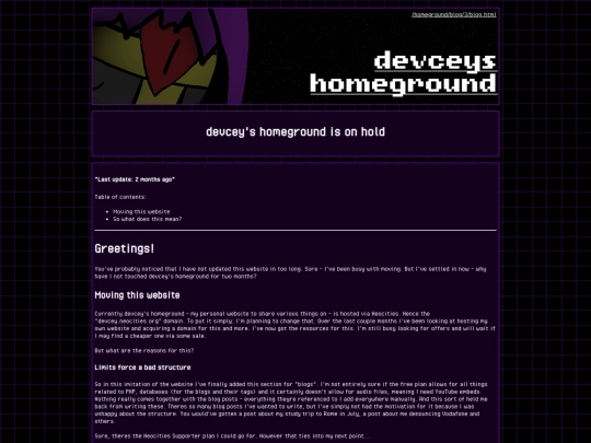 homeground/blog/3/blog screenshot
