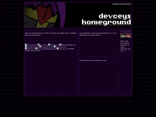 homeground/pages/links screenshot