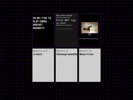 not_found screenshot