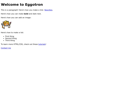 index screenshot