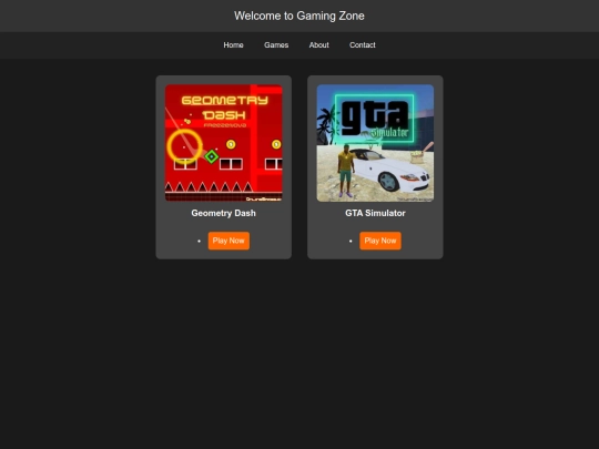 games screenshot
