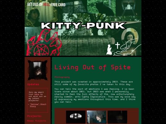livingoutofspite screenshot