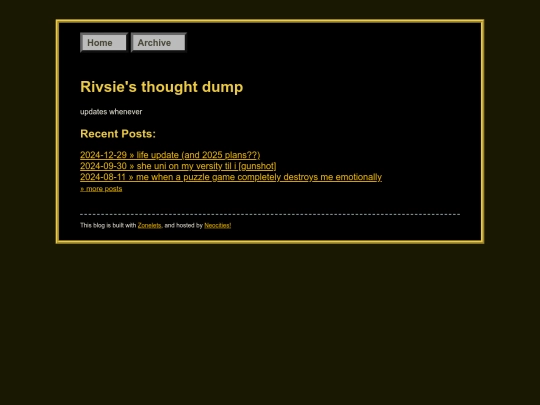 blog screenshot