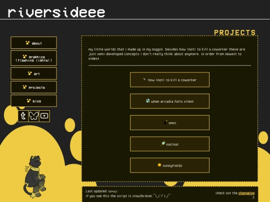 projects screenshot