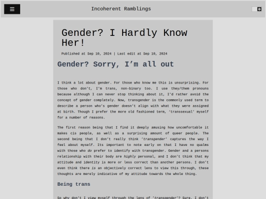 gender screenshot