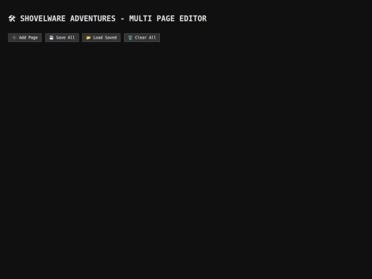 shovelware_advanced_editor screenshot