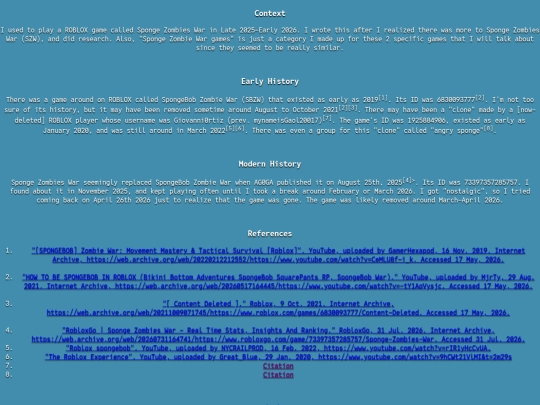 sponge_zombie_war_history screenshot