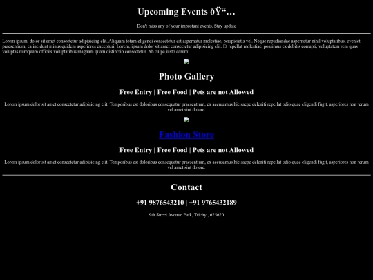 event/event screenshot
