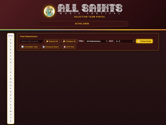 allsaintsbandselection screenshot