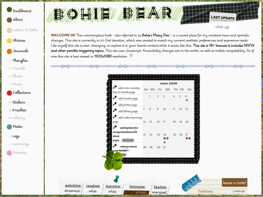 dashboard screenshot