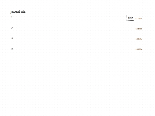 journal/entries/template screenshot