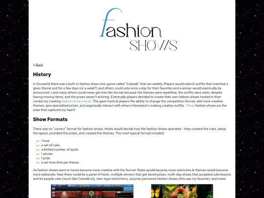 shrines/ourworld/fashion screenshot