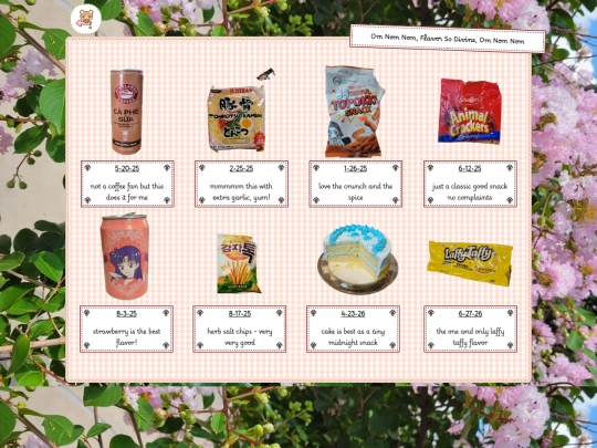 snackies/snackies screenshot